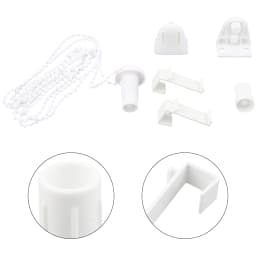 Roller Blind Accessories Superior Pulley Chain Repair Fitting Kit For Curtain Rods Roller Blind Controller Set