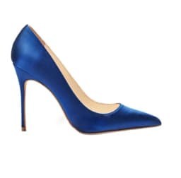 Glossy Silk Satin High Heels Pumps Pointed Toe 12CM Stiletto Heels Shallow Cut Pumps Sexy Blue Green Purple Wedding Dress Shoes