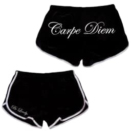 Gothic Letter Pattern Print Short Casual Harajuku Trash Punk Y2K Crop Bottoms Retro All-match High Street Slim Fit Women's Short