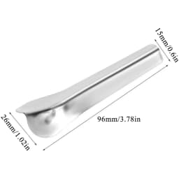 Putty Knife Paint Scraper Blade Drywall Corner Ceramic Tile Grout Remover Water Scraper Floor Tool, Silvery