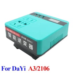 Tool Parts For Makita 18V Lithium Battery For Milwaukee For M18 For DeWalt For DaYi 220V Intelligent Inverter USB Power Bank