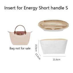 Bag Organizer Insert For Longchamp Energy Small Medium Mini Dupont Paper Support Insert Inner Bag Accessories