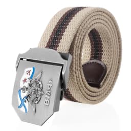 Men Canvas Belt 3D Russian Navy ВМФ Metal Buckle Belts for Women Jeans Waistband USSR Military Soldiers Tactical Belt Male Strap