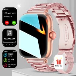 1.83" Full Screen Touch Screen Outdoor Sports Smart Watch for Men/Women,Wireless Calling/receiving, Multiple Sports Modes,Message Notifications,Suitable for Android & IPhone, Ideal As A Gift