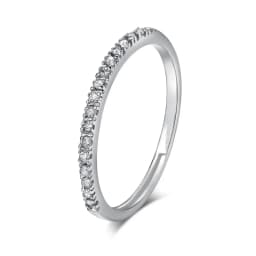 Adjustable Solitaire Rings for Women Bridal Classic Silver Color AAA+Cubic Zirconia Wedding Engagement Marriage Ring Jewelry