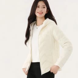 Women Ultra Light White Duck Down Coat 2026 New Autumn Winter Thin Hooded Down Jacket Parkas Female Warm Short Puffer Outwears
