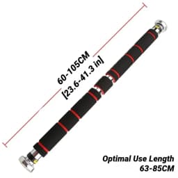 150kg Adjustable Door Horizontal Bars Exercise Home Workout Gym Chin Up Pull Training Bar Sport Fitness Wall Tension Muscle