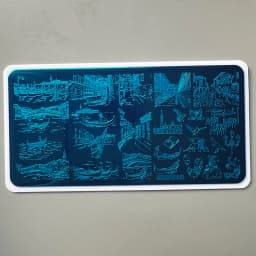 XMQ STAMPING NAIL PLATES FLOWER TEMPLATES