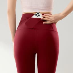 BIVIGAOS Spring Summer Thin Back Waist Pocket Sharkskin Leggings Women High Waist Slim Tight Sexy Sports Fitness Yoga Leggings