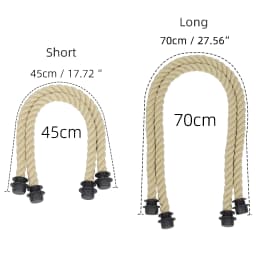 New 1 Pair Long Short Rope Obag Handle Durable Straps for O Bag AccesoriosClassic Mini