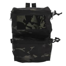V5 FCPC Tactical Vest Backplate Supplement Sub-package Militar Airsoft Hunting Vest Plate Carrier Mag Double Sundries Pouch