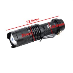 Wadsn Mini Helmet Lamp White Light LED Flashlight Fit FAST HELMET Outdoor Tactical signal Optical hunting equipment Nylon Clamp