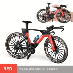 Realistic 6 Alloy Road Bike Model - Collectible Toy for All Ages Ideal Gift for Halloween Christmas And Birthdays
