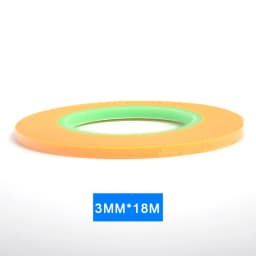 1 Roll Fine Line Tape 1mm/2mm/3mm 18m Self-adhesive Fineline Masking Covering Tape Ultra Fine DIY Special Masking Tools Yellow