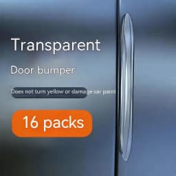 4pcs Invisible Waterproof Car Door Anti-Collision Scratch Strip Rearview Mirror Stickers Edge Transparent Handle Protector