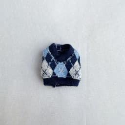 Handmade Obitsu 11 Vest Ob11 Doll Clothes Winter Sweater With Plaid Pattern For Gsc, Ymy Body, Ufdoll, 1/12bjd, Obitsu11