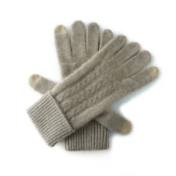 Winter High-Quality 100% Real Cashmere Touch Screen Gloves Women Soft Warm Stretch Knit Mittens Full Finger Guantes Female