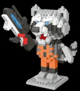 Hero Cartoon Micro Particle Building Blocks Children Assembly Toy Anime Action Figure Boy Girl Kid Gift Cute Toy Building Bricks