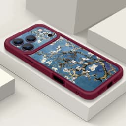 White Flowers Branches Case For iPhone 17 Pro Max Funda iPhone 16 Pro Max 11 12 13 14 15 16E 18 Shockproof Silicone Soft Cover