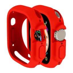 Cover for Apple Watch Ultra2 3 49mm Case All-Round Shockproof TPU Protective Silicone Bumper Scratch-Resistant iwatch ultra 3 49
