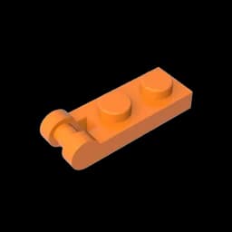 MOC PARTS Bricks GDS-646 PLATE 1X2 W/SHAFT 3.2 compatible with lego 60478 children's toys Assembles Building Blocks Technical