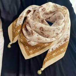 2025 Hot Magnetic Triangle Neck Protection Scarf For Women Cotton Linen Scarf High-end Neck Scarf Keep Warm High Quality