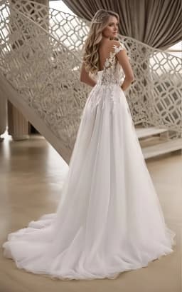 Off Shoulder A Line Boho Wedding Dresses Long Lace Applique Bride Dress for Women Backless Corset Beach Bridal Gowns 2026