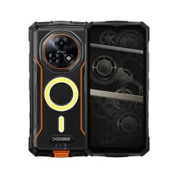 DOOGEE Fire 7 Pro Rugged Phone Dual Camping Lights Support Push-to-Talk Over Cellular 13000mAh Battery Android 15 Smartphone