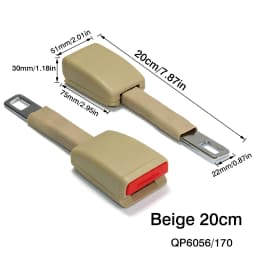 Adjustable Car Seat Belt Extender Suitable for 99% of Vehicle Models Safe Accessories 25cm 12cm 23cm 85cm Extend the Strap