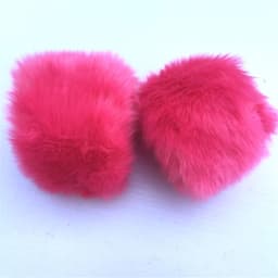 1 Pair Faux Fur Plush Windproof Cuff Sleeve Winter Women Wrist Sleeves Wristband Soft Elastic Wrist Slap On Cuffs Arm Warmer