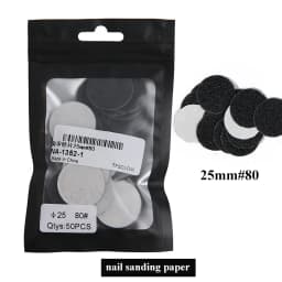 20/25/35MM Replaceable Sandpaper Disc for Foot Dead Skin Calluse Remove Foot Salon Cuticle Files Electric Rotating Pedicure Tool