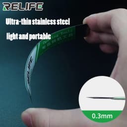 RELIFE RL-050 Blade Stainless Steel Thin Pry Spudger Cell Phone Tablet Screen Battery Opening Tools for Phone Repair