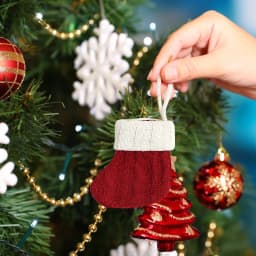 Christmas Stocking Personalized Christmas Knitted Stocking Gift Bag Hanging On The Bedhead/Christmastree Christmas Socks Pendant