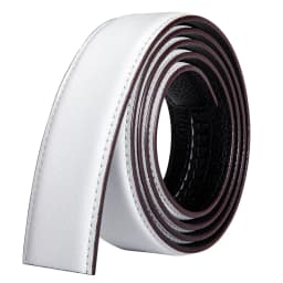 3.5cm Men's Belt without Buckle High Quality Cowskin Genuine Leather Belt no Buckle Automatic Leather Replacement Belt for Mens