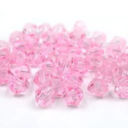 Faceted Austria 3 4 6mm Bicone Crystal Beads Spacer Glass Beads for Bracelet Necklace DIY Jewelry Making