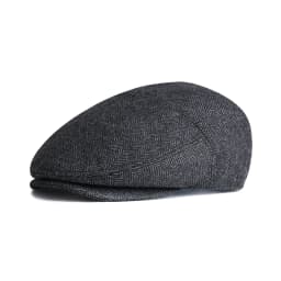 JANGOUL Herringbone Flat Ivy Newsboy Cap for Men Boston Irish Hat Classic Wool Blend Tweed Cabbie Outdoor Driving Hat JGMZ630