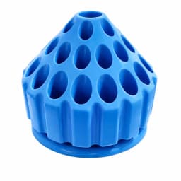 TOKTOS 35/116 Hole Rotary Tool Storage Box 360° Grinding Head Burr Drill Bit Polishing Accessory Organizer for Jewelry Tools