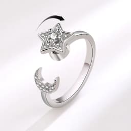 925 Sterling Silver Ring For Women Adjustable Vintage Retro Rings Punk Designer Jewelry Birthday Gift Wholesale