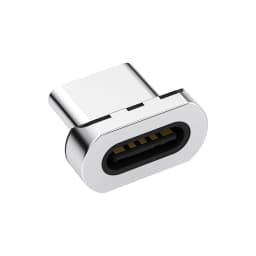 Magnetic USB C Charging Cable 1.2M 100W Type C to Type C Cables Nylon Braided Data Transfer Fast Charging Cord