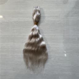 Top Quality 14 Colors Reborn Doll Mohair Wig 100% Pure Mohair Natural Black White Light Coffee Colors DIY BJD Doll Reborn Doll