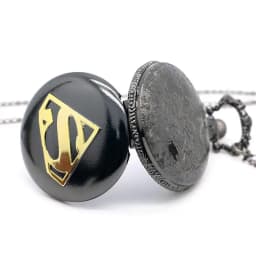 New Fashion Cool Black Blue Dial S Pendant Pocket Watch High Quality Men's Necklace Chain Women's Fob Watch for Super Gifts
