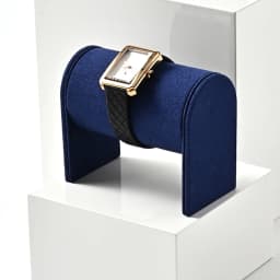 Oirlv Watch Display Stand Microfiber Jewelry Organizer Watch Stand Bracelet Display Rack Jewelry Watch Bracelet Photography Prop