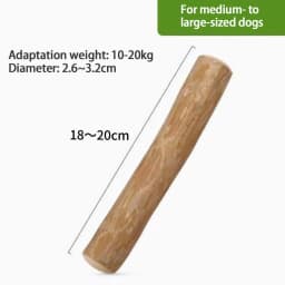 Coffee Wood Dog Chew Stick - Coffee Wood Stick for Your Pets - Non Toxic Safe Puppy Chew Toy for Teething & Gifts for Dogs