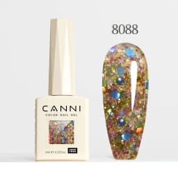 CANNI Cat Eye Gel Nail Polish and Glitter Gel 9ml HEMA TPO FREE High Gloss Quality Soak Off UV Gel Art Manicure Salon DIY Home