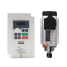 POWACE 2.2KW ER20 CNC Air Cooled Spindle Motor Square For Woodworking Router Engraving Milling Machine