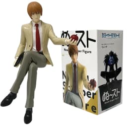 16CM Anime DEATH NOTE RYagami Light Noodle Stopper Figure Model Desktop Decorate Hobbies Collectible Christmas And Birthday Gift