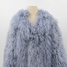 PINK JAVA QC23050-2 new arrival real mongolia sheep fur jackets women winter fur coat wholesale hot sale