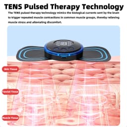 EMS Electric Massager Tens LCD Display Neck Stretcher Cervical Vertebra Massage Patch for Muscle Pain Relief Shoulder Relaxation