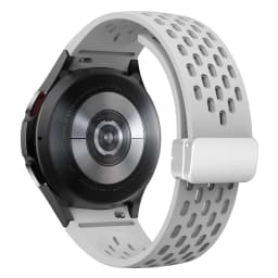 Silicone Strap for Samsung Galaxy Watch 7 6 5 4 40mm 44mm 5Pro 45mm Magnetic Buckle Band 6 Classic 43mm 47mm No Gaps Bracelet