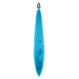 Synthetic Colorful Ponytail Extension 1Pcs Long Straight DIY Braided Pony Tail Hairpiece with Rubber Band Women Hair Accessories